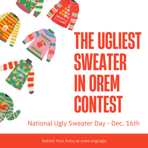 The Ugliest Sweater in Orem Contest – City of Orem