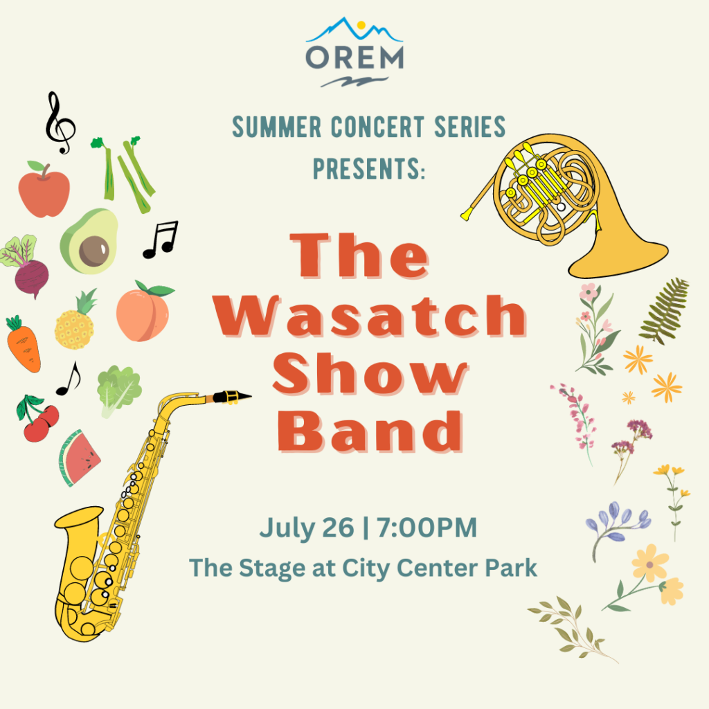 Summer Concert Series – City of Orem